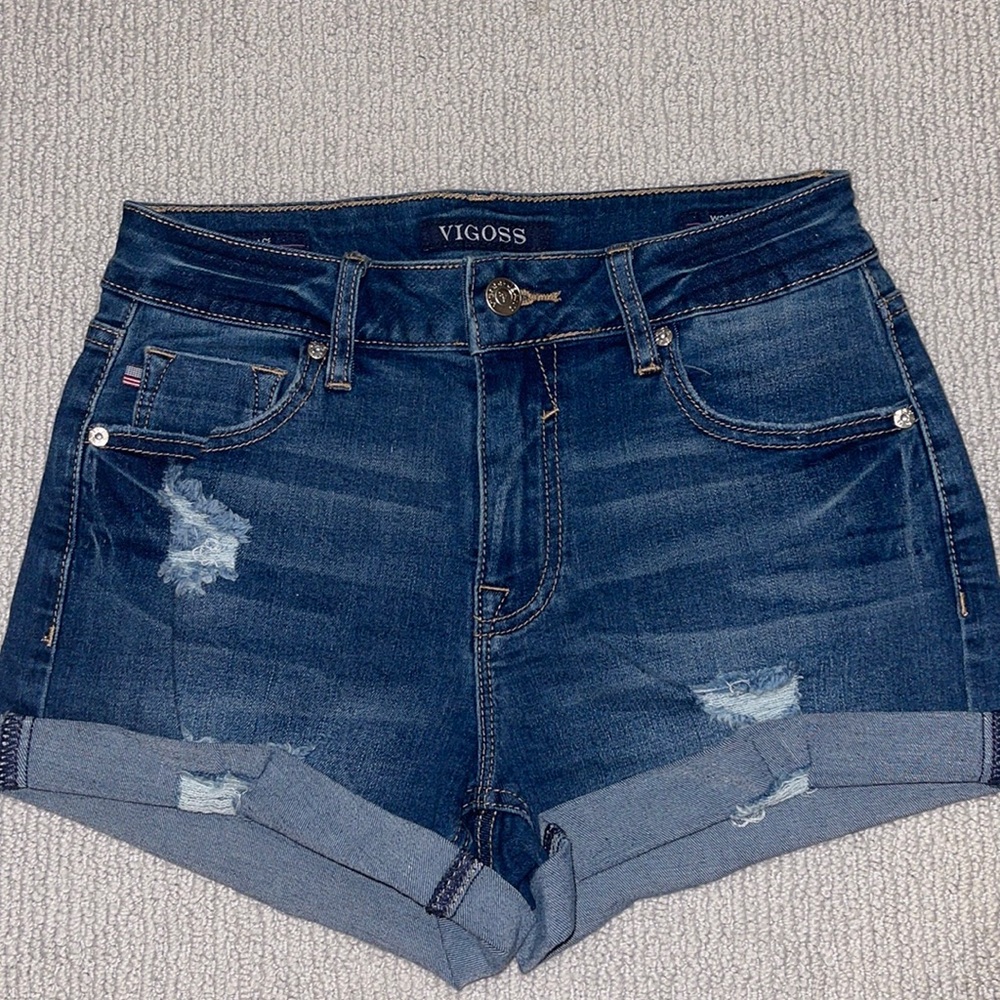 Women’s Vigoss High Rise Jean Shorts